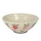 Hello Honey® 10.5" Hand-Painted Wax Relief Strawberries Stoneware Bowls, 4ct.